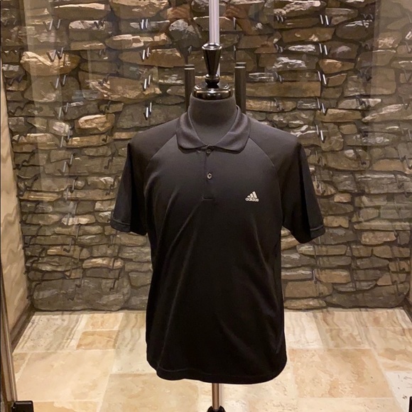Adidas Large black polo shirt. - Picture 1 of 6